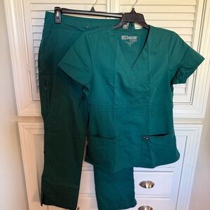 Grey's Anatomy Green Scrub Set